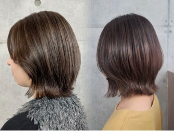 ココ 西葛西南口店(COコ)の写真/西葛西で大人の上品な髪に。明るくぼかして馴染む“グレイカラー”