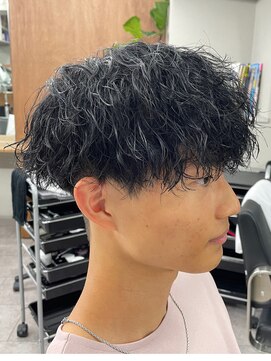 ゴールドシブヤ(GOALD SHIBUYA) 【リアルお客様スタイル】刈り上げツイスパマッシュ