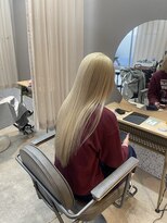 テーラヘアー 上福岡店(TELA HAIR)&nbsp;ブロンドカラーで透明感を♪