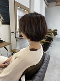 ふんわりミニボブ
