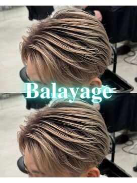 ジュール メンズ 大分(Joule men's) フェザーパーマ/スパイキーショート/スペインカール/[大分駅]