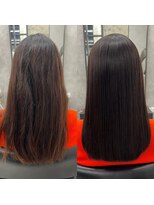 プリンシペ(PRINCIPE) 縮毛矯正Before&After 髪質改善縮毛矯正/超音波トリートメント