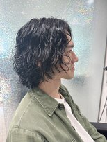 リリー バイ アオ(Lilly by AO)&nbsp;メンズウルフ×スパイラルパーマ