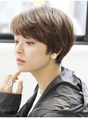大人ハンサムショート「クリーン×抜け感」　　　　　　　　　　
