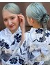 花火大会、お祭りに☆浴衣着付け＋ヘアセット ￥8,800