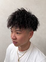 バーバーショップ スターズ(BARBER SHOP STARS)&nbsp;札幌麻生 ツイストスパイラルパーマ/メンズ/シェービング
