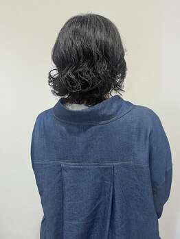 ハハの写真/【40,50,60代の女性必見】ぺたんこ髪も根元をふんわり立ち上げる♪パーマで毎朝のセットが楽チン！