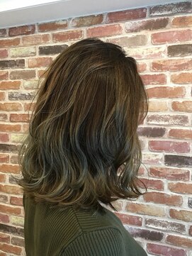 アートアンドヘアーデザイン ダイアリー(Art Hair design Diary) 【Diary】 オリーブベージュ