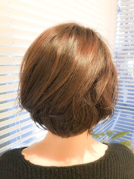 エイト 溝の口店(EIGHT) 【EIGHT溝の口】お客様スタイル_デザインカラー切りっぱなしボブ