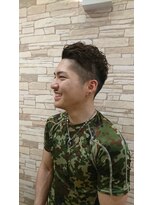 イートンクラフト&nbsp;ショートツーブロックパーマ