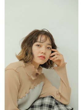 モードケイズ 西宮(MODE K's) ふわミディ/厚めバング/ナチュラルボブ/トリートメント