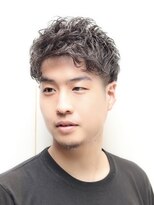 ヘアーアンドグルーミング ヨシザワインク(HAIR&GROOMING YOSHIZAWA Inc.)&nbsp;【ヨシザワ人形町】黒髪ハーフアップバングパーマ