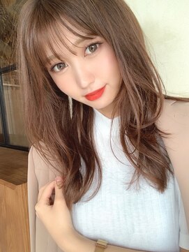 アリスバイアフロート 自由が丘(ALICe by AFLOAT) ミドルレイヤーヘア（耳かけ毛先パーマイメチェン）