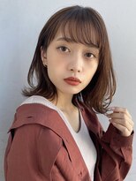 【GARDEN荒井夏海】シースルー前髪×レイヤーボブ