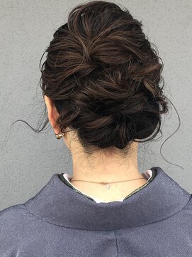 コレットヘア(Colette hair) 着物似合うアップスタイル