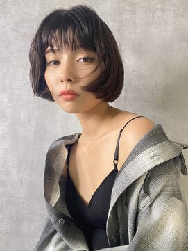 ラックスビー マハロ 江坂駅前店(LUXBE MAHALO) マッシュショートボブ【LUXBE江坂店】