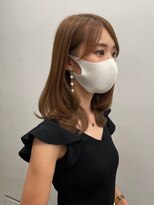 レビジュヘアー(LEVIJU HAIR)&nbsp;ブリーチを使わないミルクティアッシュミディ
