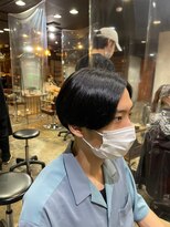 ナンバー アリア 三軒茶屋(N° aria)&nbsp;爽やかツーブロック刈り上げ束感アップバング