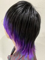 エガク(egaku)&nbsp;ウルフ　パープルデザインカラー