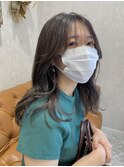 《Yachida》小顔に魅せる顔まわり×まろやかベージュ