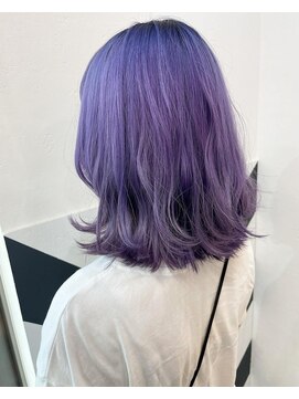 デスト 大宮(DEST) @dest_tanaka_katsuya韓国風ラベンダーカラー/ボブルフ[大宮]