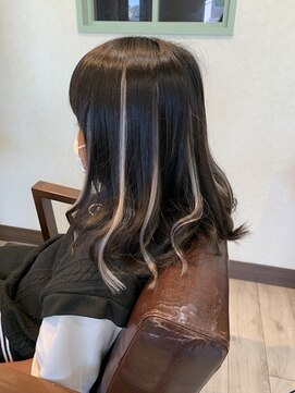 レーヴ ヘアー シエル(Reve hair ciel) シールエクステハイライトホワイト♪10代/20代/30代