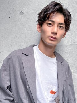 オーブ ヘアー リヨン 西宮北口店(AUBE HAIR lyon) 20代・30代_センターパート