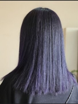 ヘアーメイク ドット(HairMakeDOT) 色落ちキレイバイオレットブルー