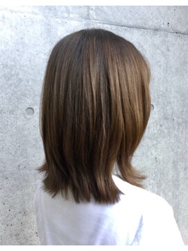 パシャ(PASHA) マロンベージュ☆重めレイヤースタイル