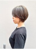 アッシュブラウン×マッシュショート【綾瀬/北千住/亀有