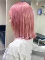 ベレーザ 渋谷(BELEZA)&nbsp;4635ベビーピンク艶髪ハイトーンカラー韓国ヘアホワイトピンク