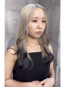 メゾン(Maison) ホワイトミルクティーベージュ　エンドカラー　@shion_maison