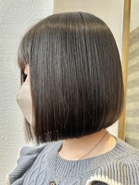 ロンドアベニール 北千住(Lond avenir) ぱつっとボブ☆美髪ボブ/美髪矯正[北千住]