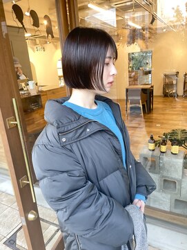 シロ(siro) 切りっぱなしミニボブ