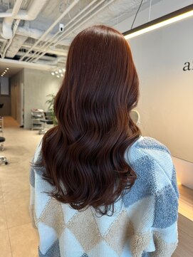 アメリ(ameri) 【ameri satomi】韓国ヘア☆オレンジカラー