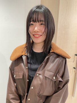 ロマリア 渋谷 渋谷宮益坂(Lomalia) 【Lomalia】シースルーアッシュ シアーカラー レイヤーカット