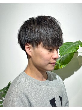 オリジン サロン(THE ORIGIN'S SALON) メンズナチュラルマッシュ/緩めツイストスパイラルパーマ