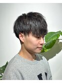 メンズナチュラルマッシュ/緩めツイストスパイラルパーマ