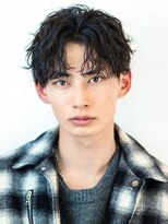 オーシャントーキョー 原宿(OCEAN TOKYO)&nbsp;波巻きパーマメンズツイストスパイラルパーマセンターパート