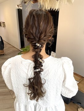 ラナ(LaNA) ふわふわ編みおろし♪