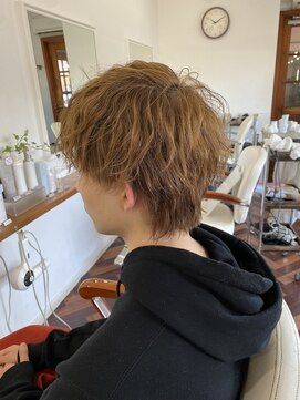 ヘアーアンドメイクアップモパ メンズカット