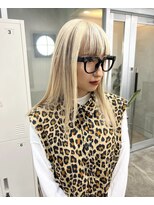 ジーナ オモテサンドウ(XENA) ケアブリーチ×ハイトーン×ハイライト(表参道)