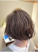 イノアカラー×グレイッシュベージュ