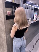 キング 梅田(K!ng)&nbsp;縮毛矯正髪質改善ハイライトレイヤーカット梅田美容室エクステ