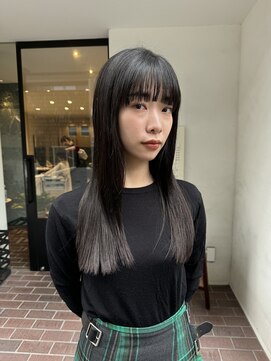 ヘアープレイス ヴィブ(hair place VIVE) パツッと感を残した綺麗なロング