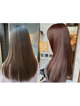 《香椎》92％天然由来の"Villa Lodola"使用◇「ヘアケア」と「明るいカラー」を同時に叶える◎