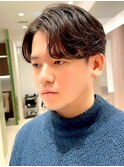 簡単スタイリングニュアンスパーマスパイキーショート