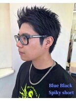 ミウミウヘア(miu miu hair)&nbsp;スパイキーBlue Black☆
