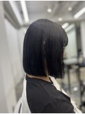 前下がり髪質改善ボブ顔まわりレイヤー20代30代40代[表参道]