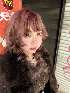 バド(Bud) pink brown design color アヤノ